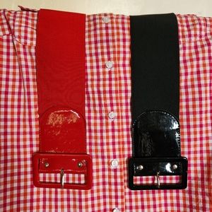 Vintage Black Stretch Belt